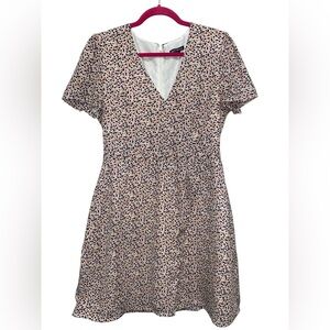 J. Crew Mini Wrap Front Dress Size 10